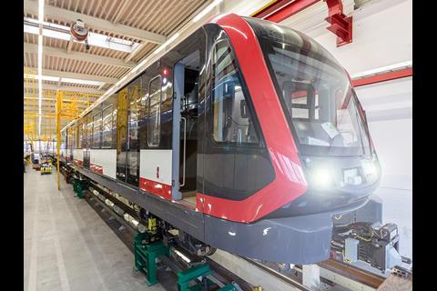 Nürnberg transport operator VAG has ordered a further six Type G1 four-car metro trainsets (Photo: Siemens Mobility).